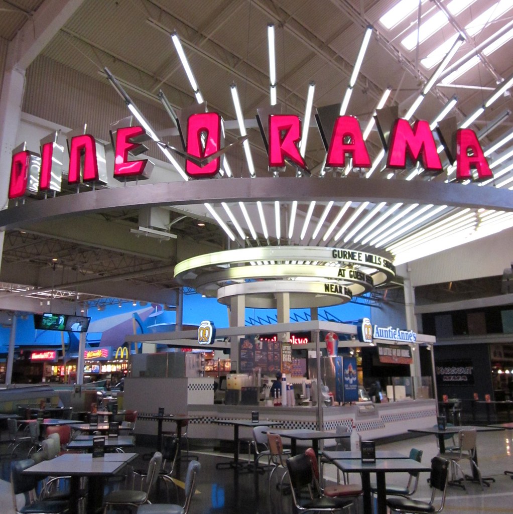 Dine o Rama food court Gurnee Mills mall Gurnee IL Flickr