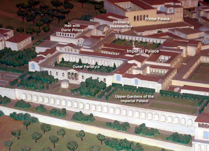 The Imperial Palace Plastic Model Hadrian S Villa Tivol Flickr