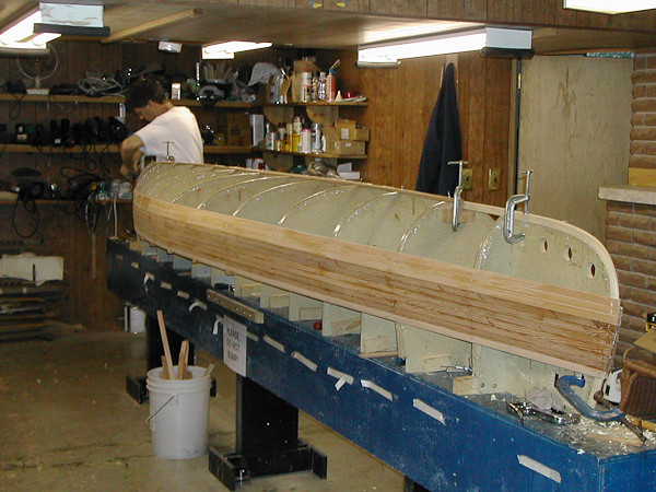 Building a cedar strip canoe | Starting to take shape | Flickr