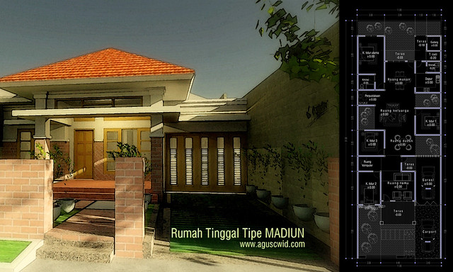 Desain Rumah  Tropis  Tipe  MADIUN Flickr Photo Sharing 