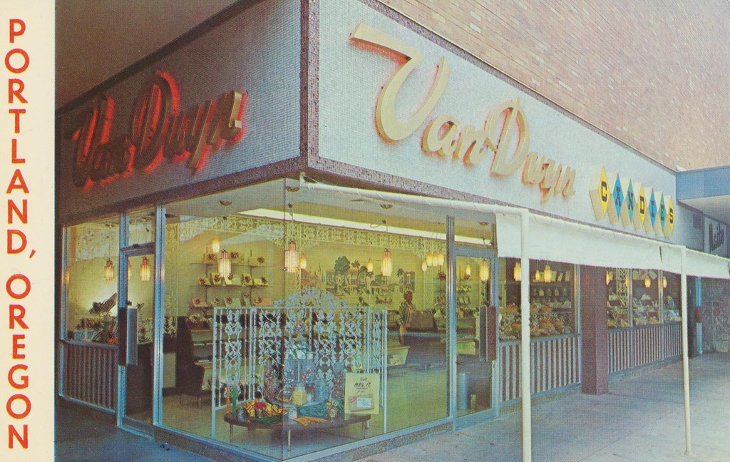 Van Duyn Chocolate Shops, Inc. Portland, Oregon Box