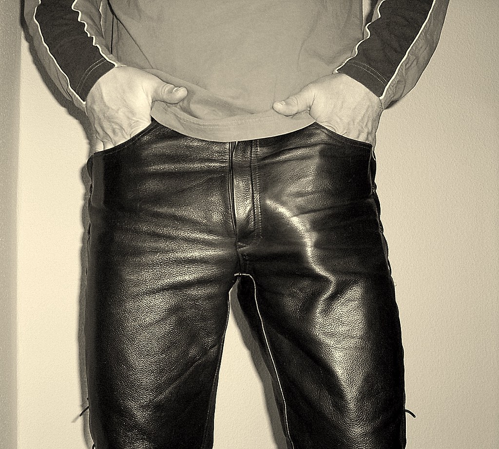 job Leather gallery blow pants