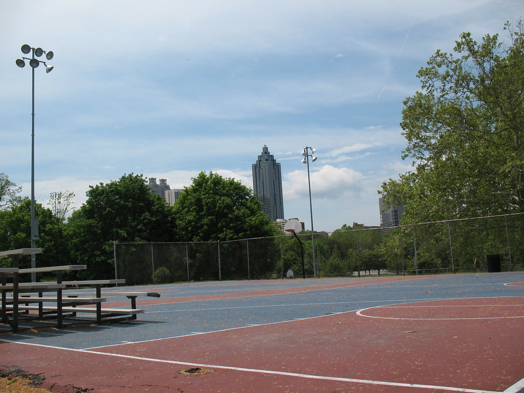 Central Park Basketball Court Atlanta We picnicked here Aaron