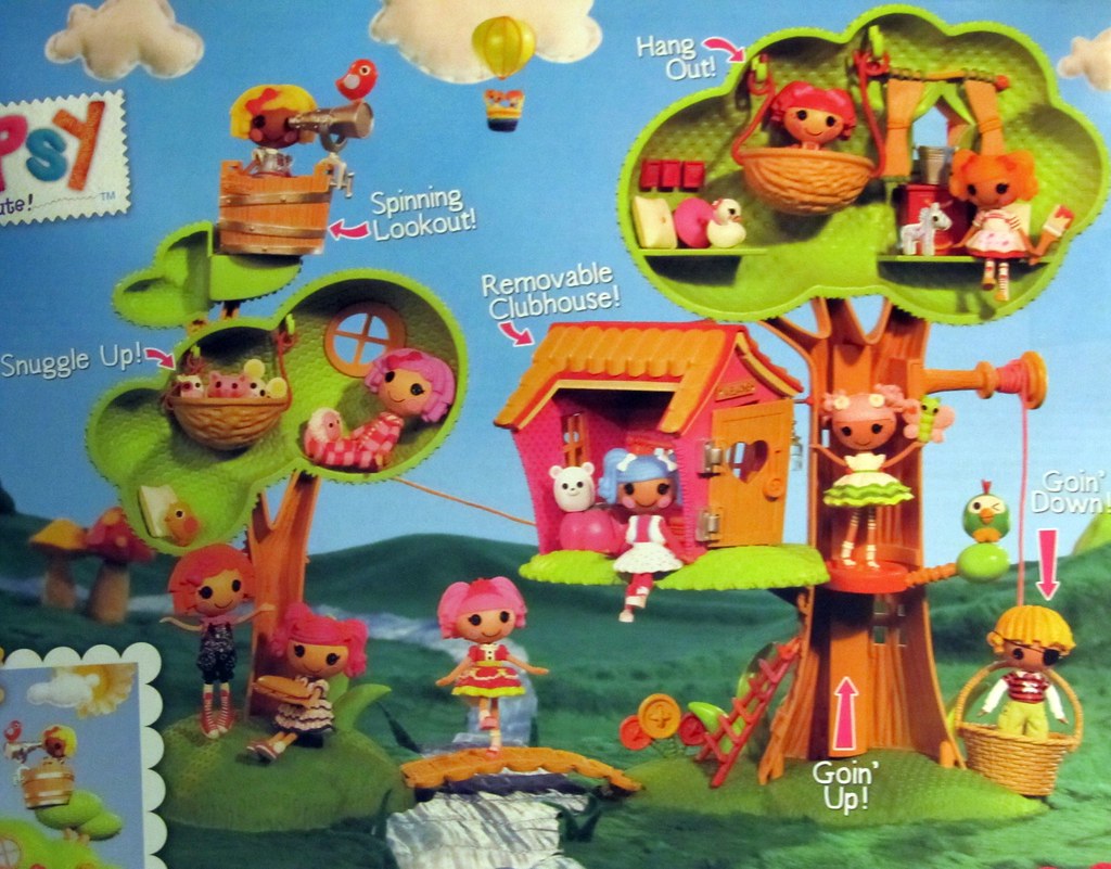 Mini Lalaloopsy Treehouse! | It came with the Little Pirate … | Flickr
