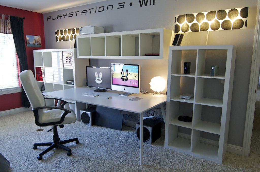 Desk Setup | July 2011 | All IKEA | Here is a photo of my ...