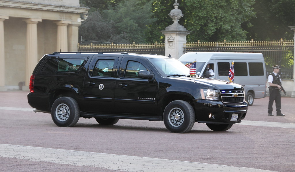 US Secret Service Chevrolet Suburban in Obama's Motorcade … | Flickr