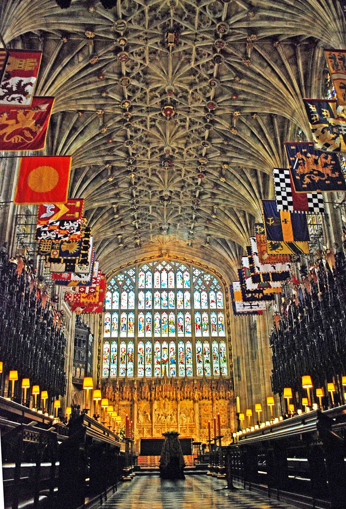 Inside St Chapel Windsor Castle St