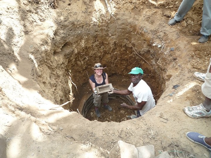 Building A Toilet Block In Tanzania  A Mature Student -7629