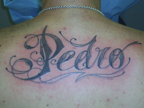 tattoo nombre pedro | Flickr - Photo Sharing!