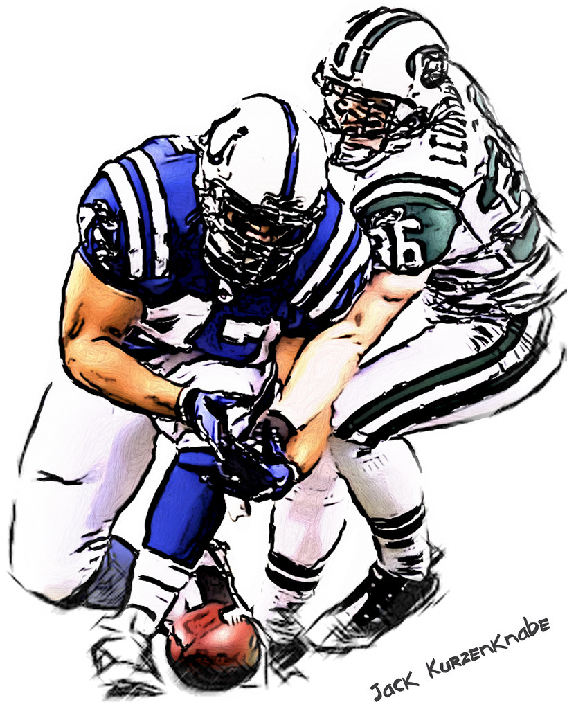 Indianapolis Colts Gijon Robinson - New York Jets Jim Leonhard