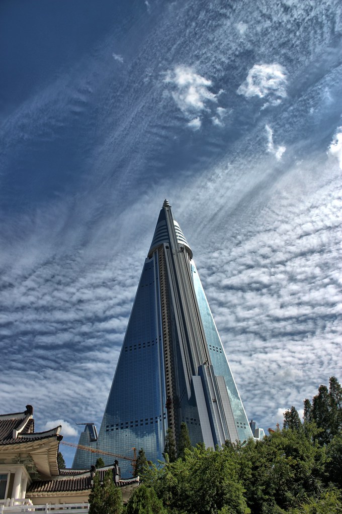 The Ryugyong Hotel Pyongyang North Korea in HDR | I finally â€¦ | Flickr