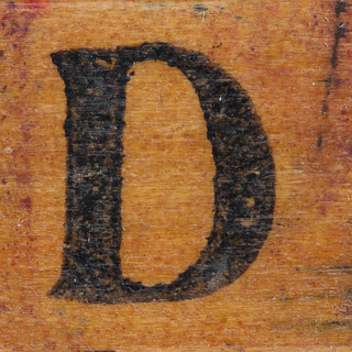 rubber stamp handle letter D | Leo Reynolds | Flickr