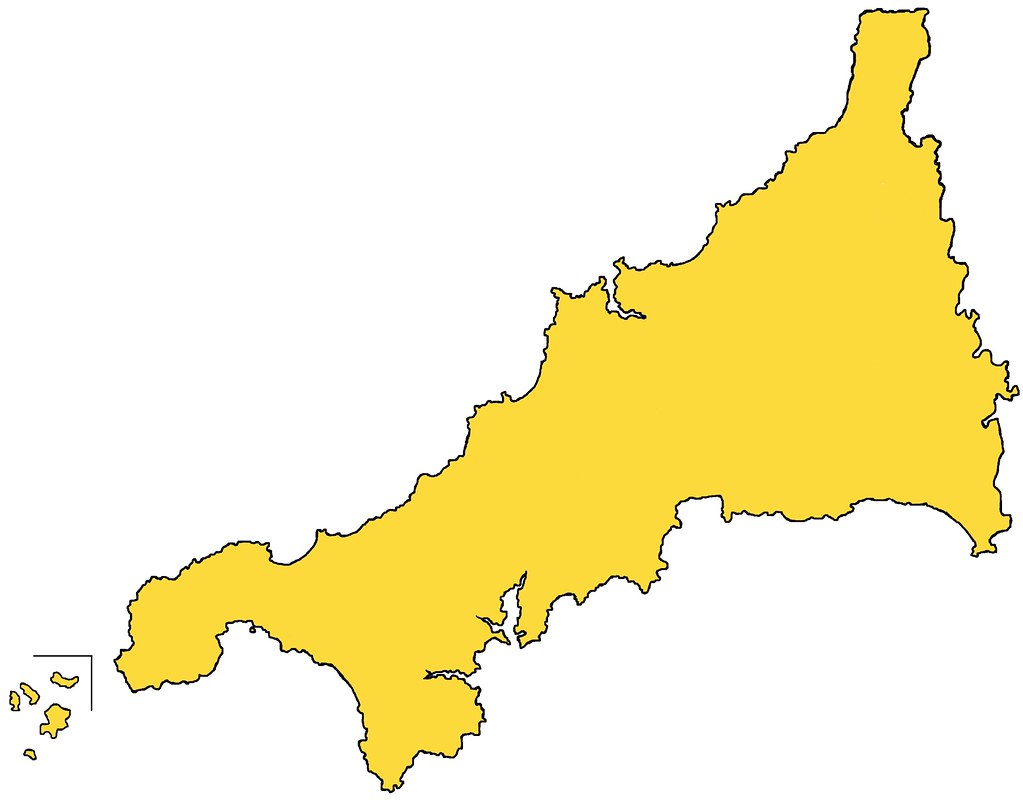Cornwall Outline | cornish-place-names.wikidot.com ...
