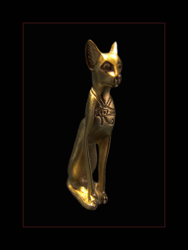 Egyptian Cat Goddess Bastet Feline Goddess Of Ancient Egyp… Flickr