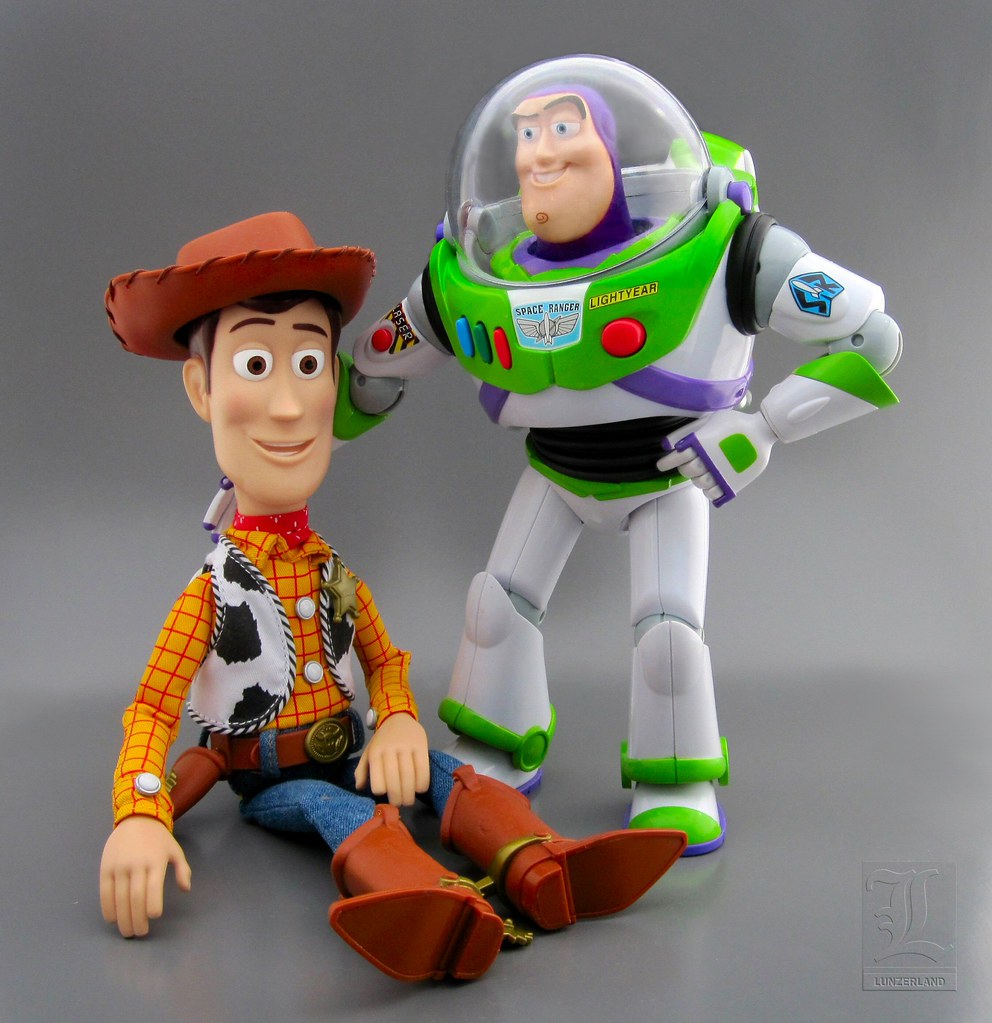 Pixar Toy Story Collection Talking Sheriff Woody And Buzz Flickr