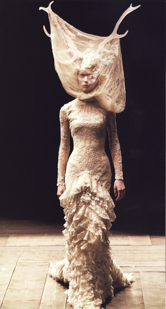 Alexander McQueen Fall/Winter 2006 | This ghostly bride clad… | Flickr