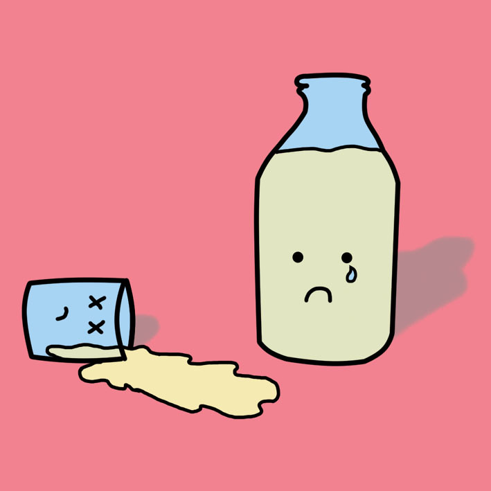 Why Cry Over Spilt Milk | No use crying over spilt milk ...