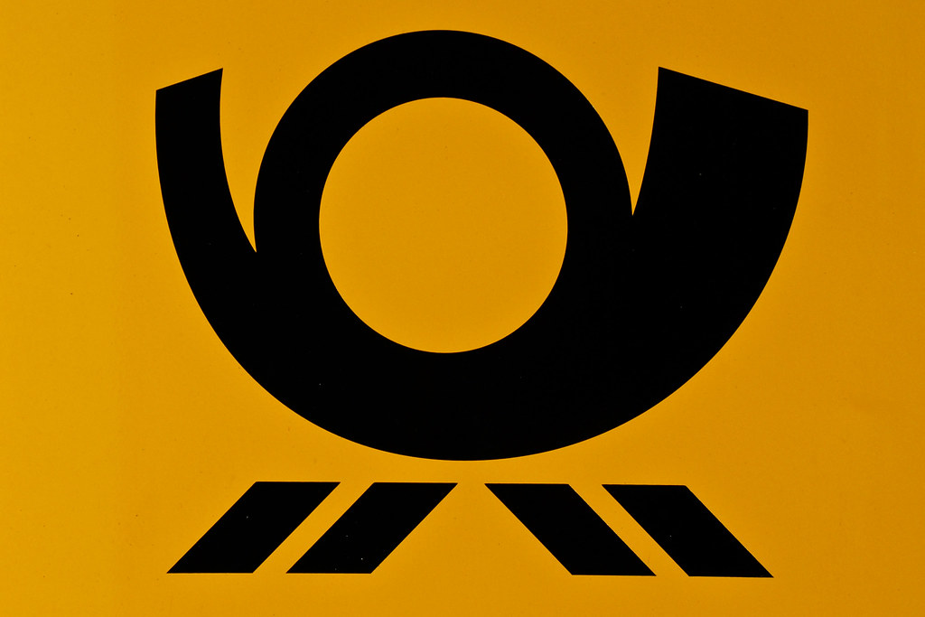 German Postal Service Symbol | Similar symbols are used thro… | Flickr