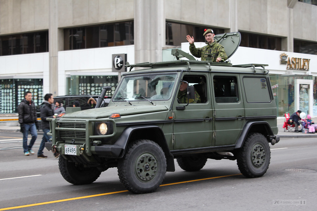 Canadian Army GWagon At the Toronto St. Patrick's Day par… Flickr