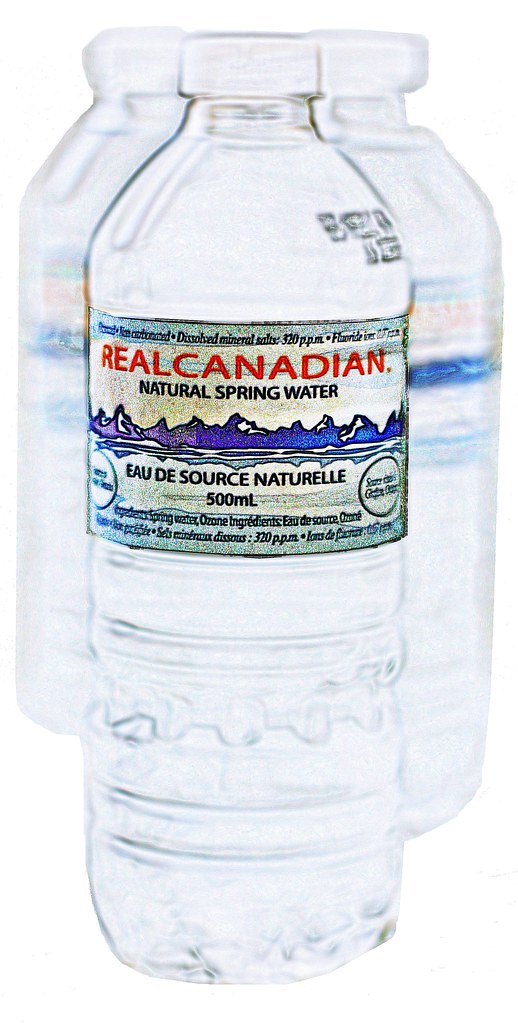 our-daily-challenge-bottles-real-canadian-spring-water-fr-flickr