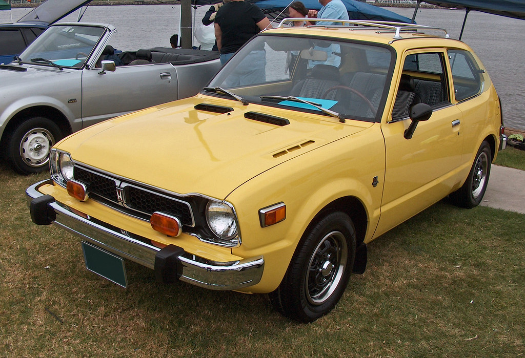 1975 Honda Civic CVCC front 3q | Ate Up With Motor | Flickr