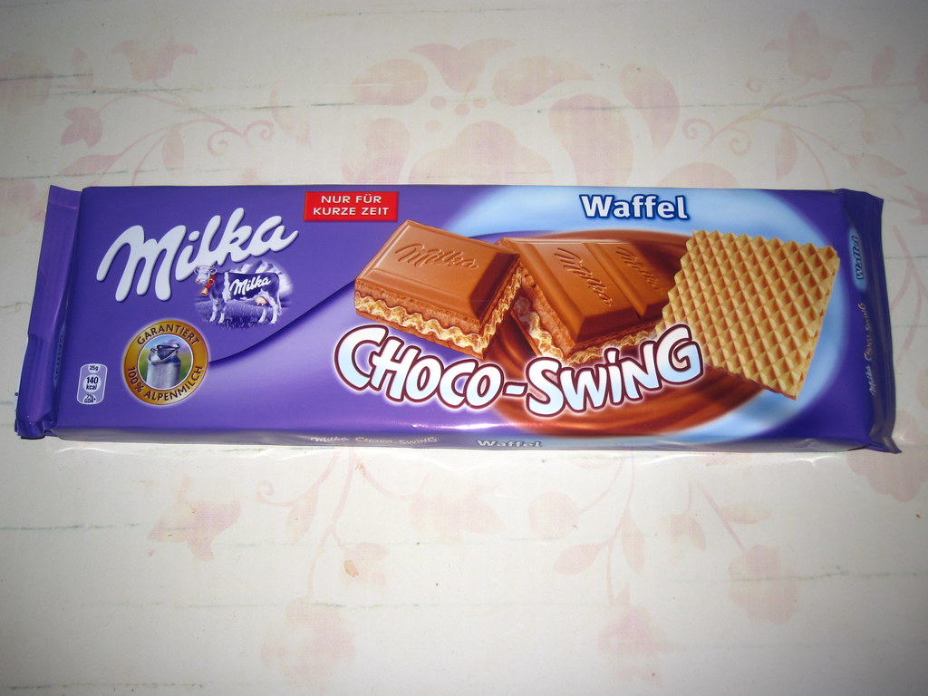 Milka Choco-Swing Waffel | Limited edition 300g wafer bar. | Flickr