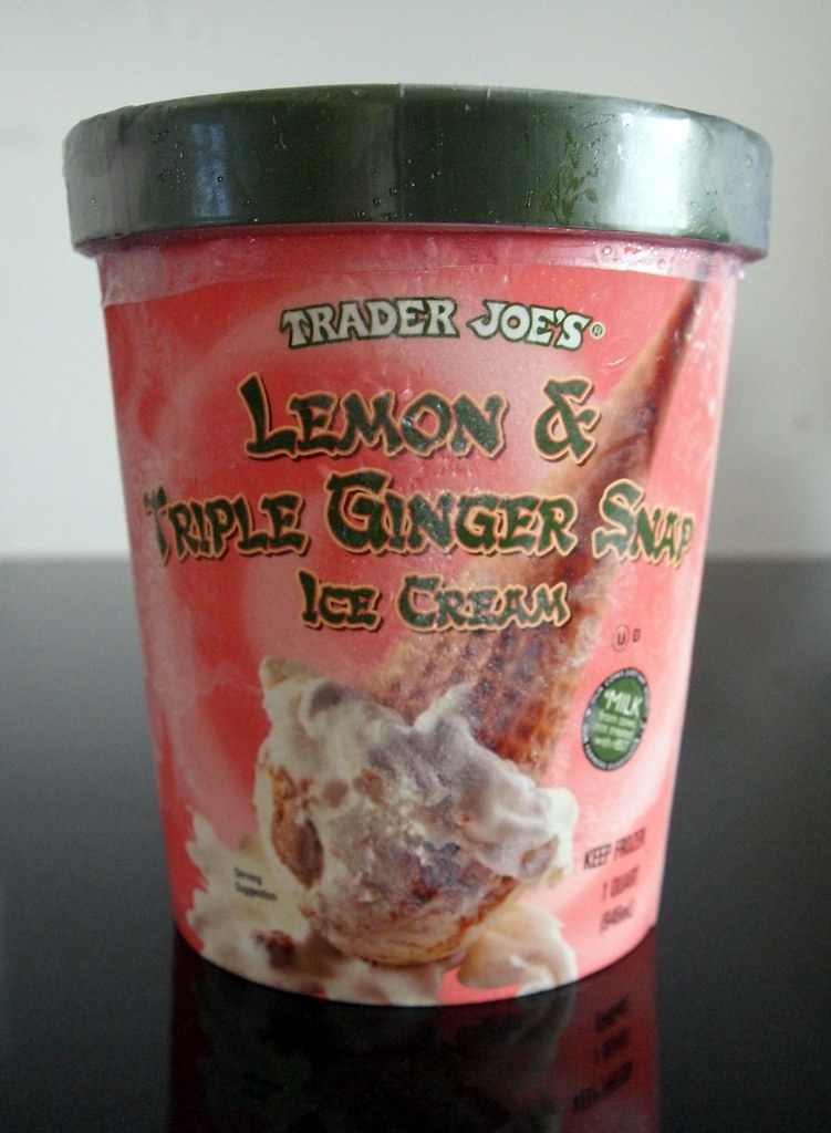 New Find at Trader Joe\u0026#39;s: Lemon \u0026 Triple Ginger Snap Ice C ...
