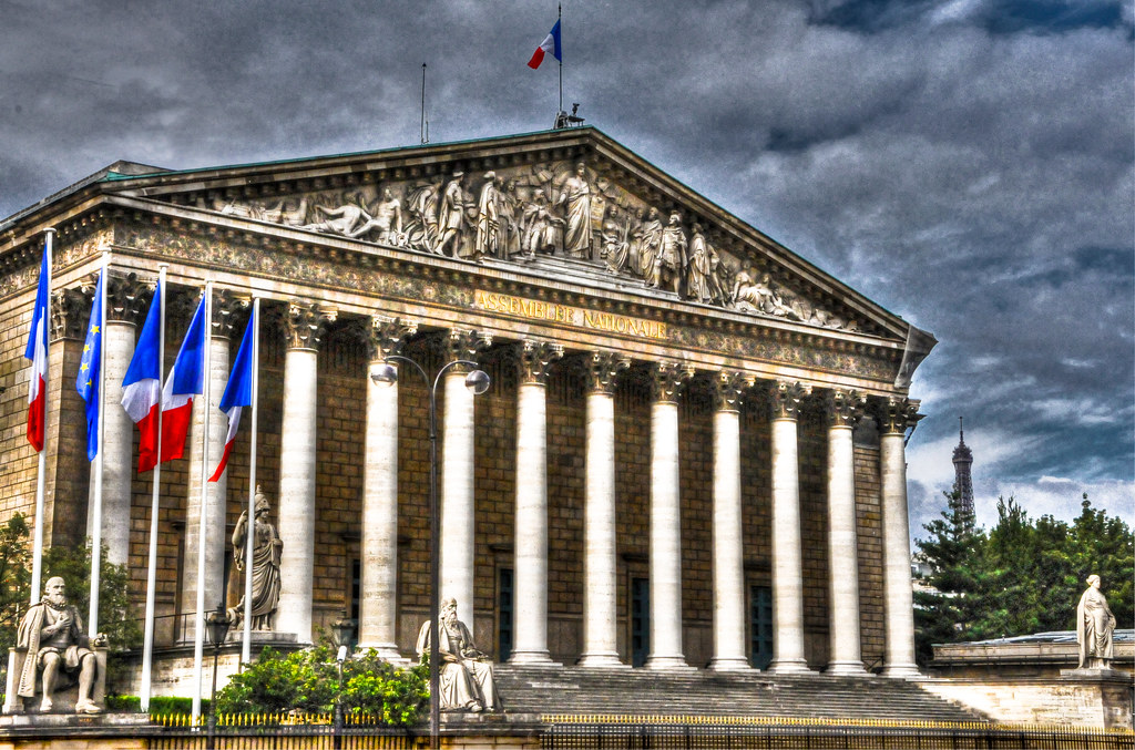 French National Assembly Building Paris France French Nati Flickr