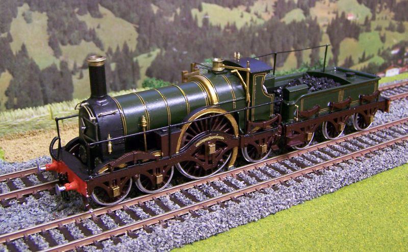 gwr 4mm broad gauge loco | K's kit 4mm Rover class broad 