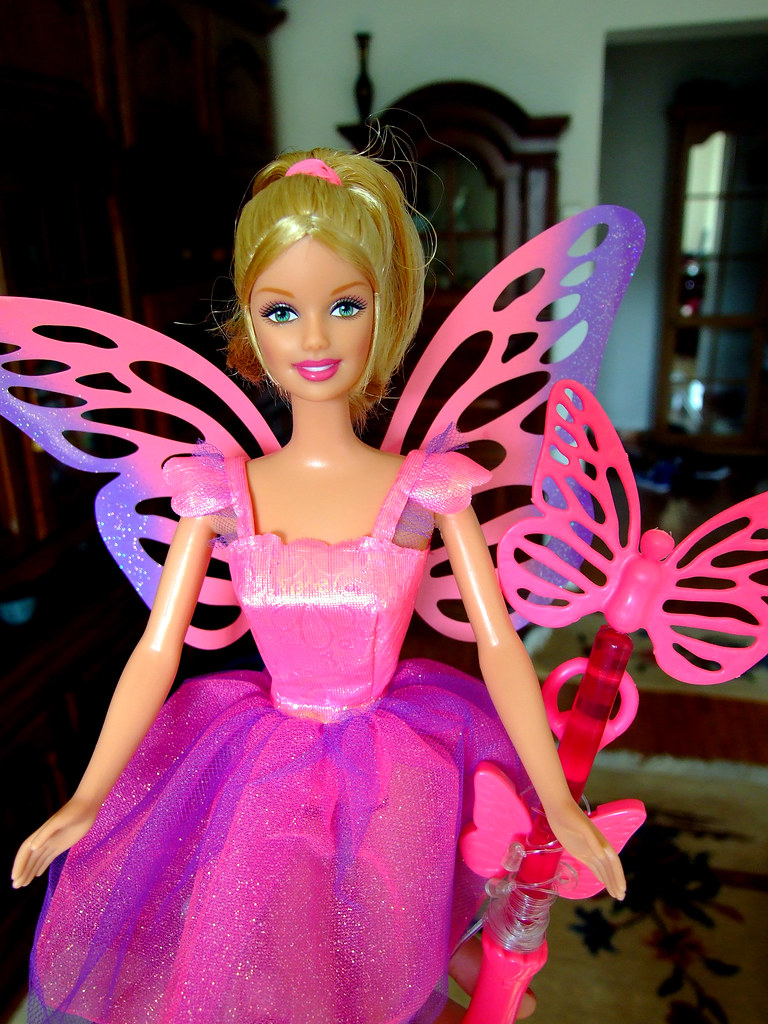 butterfly dress barbie