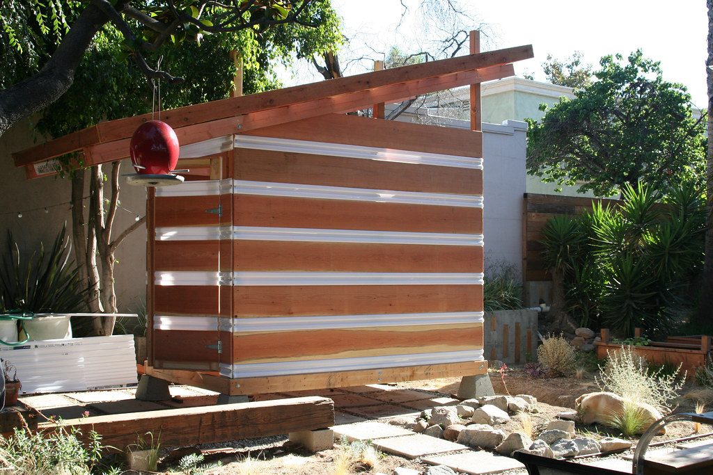 Solar Garden Shed | Prefabricated off-site Solar ...