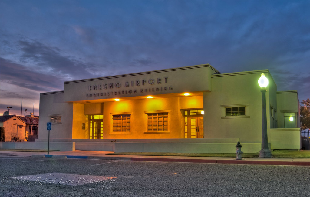 Old Fresno Airport Admin Bldg | This the old Fresno Airport … | Flickr