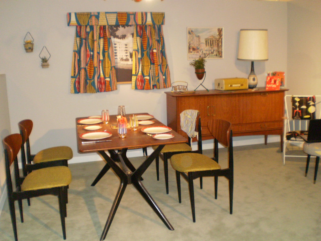 1950s Dining Room Lightweight Modern Scandinavian Furnitu Flickr