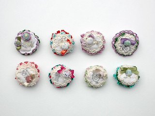 Brooches for lil' ladies | Handmade brooches | rRradionica | Flickr