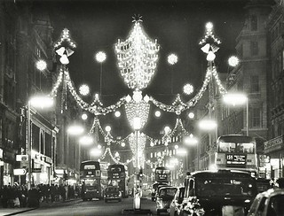 Christmas Lights on Regent Street,1970 | Description: Regent… | Flickr