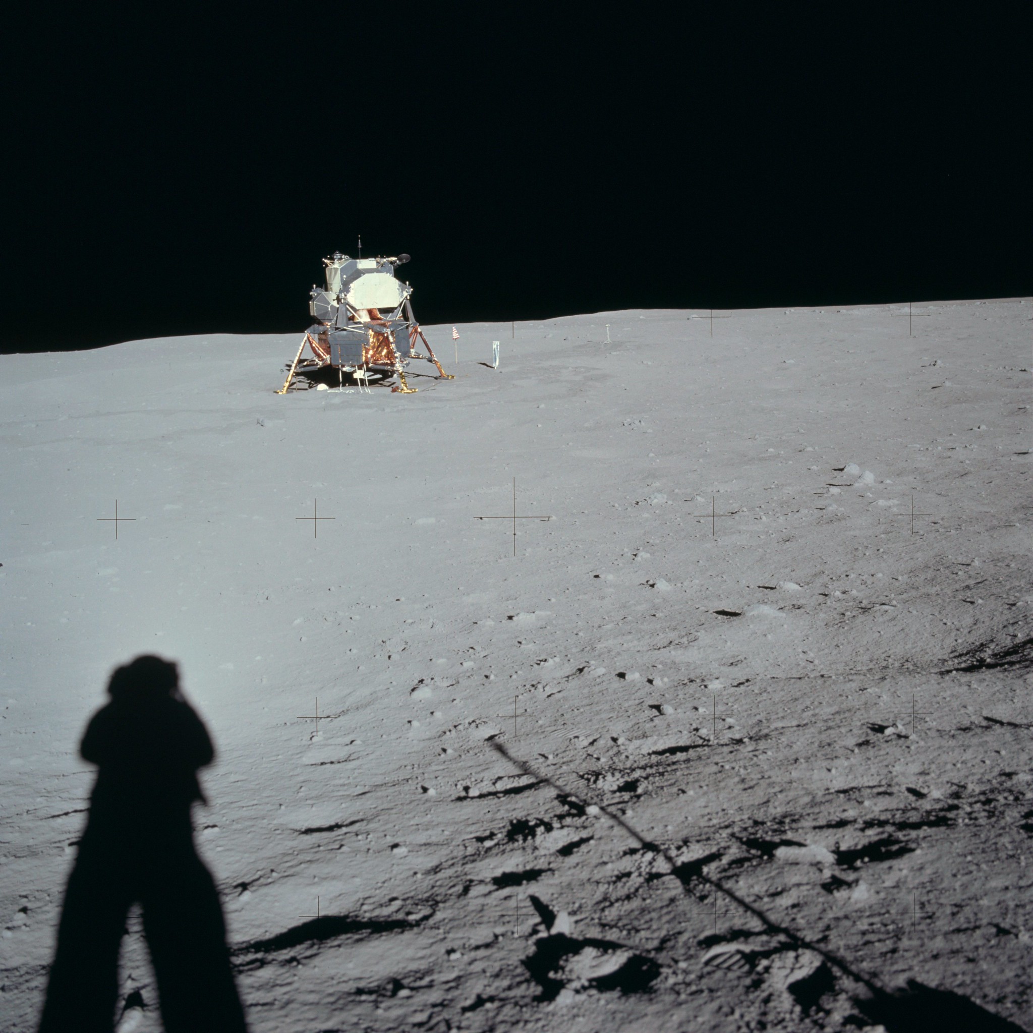 Apollo 11 Mission image - Lunar Module at Tranquility Base