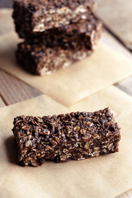 Chocolate Peanut Butter Road Trip Energy Bars - Gluten-free, Vegan + Refined Sugar-Free