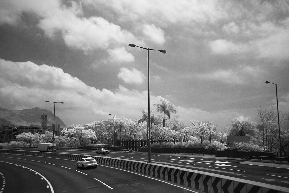infrared road