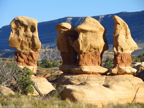 Rock formations in Devil's Garden, Grand Staircase-Escalante National Monument, Utah