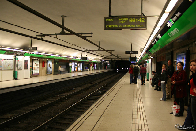 Barcelona Subway. Spain