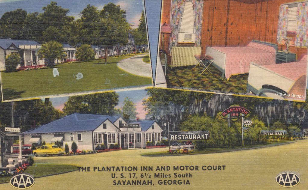 Plantation Inn Restaurant and Motor Court - Savannah, Georgia