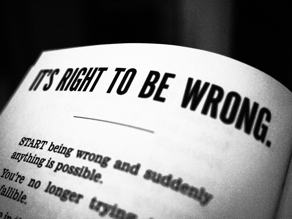 Image result for it's right to be wrong
