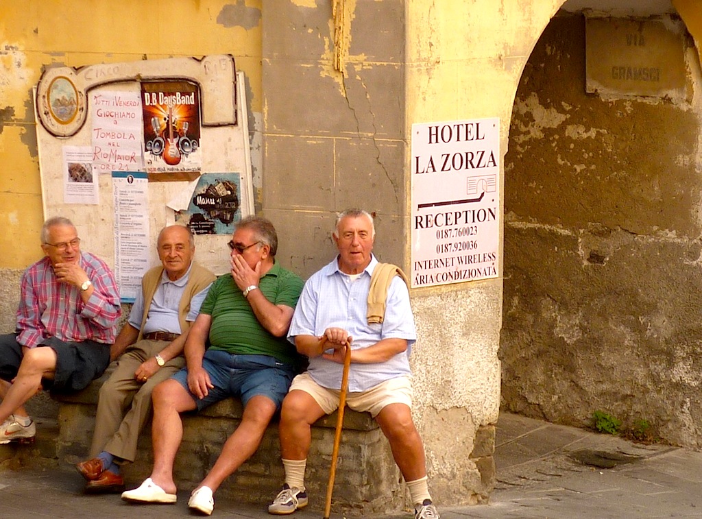Old Italian Men.