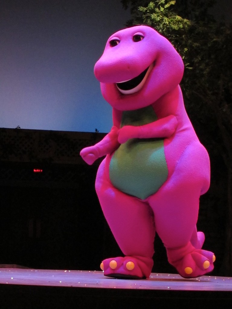 Barney At Universal Studios Joe Shlabotnik Flickr