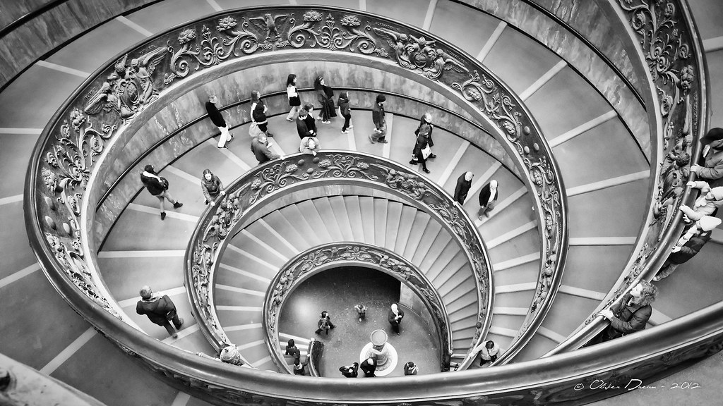 escalier helicoidal vatican