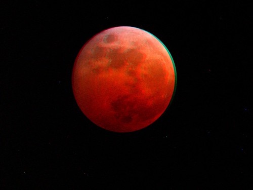 3D - Lunar Eclipse | 3D glasses are required to properly ...