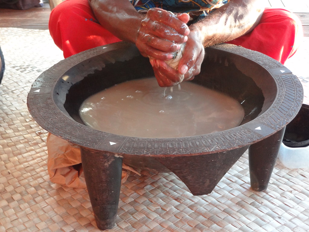 Preparing Kava