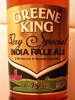 52 beers 4 - 21, Greene King, Very Special India Pale Ale, England