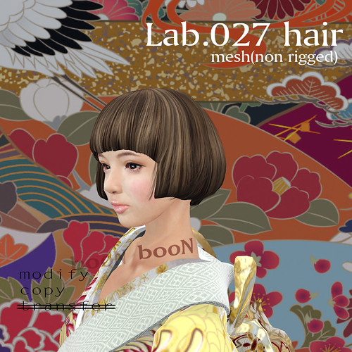 booN Lab.027 hair