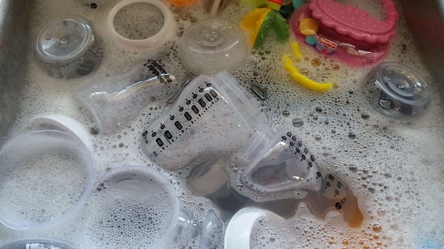 Washing Baby Bottles & Toys
